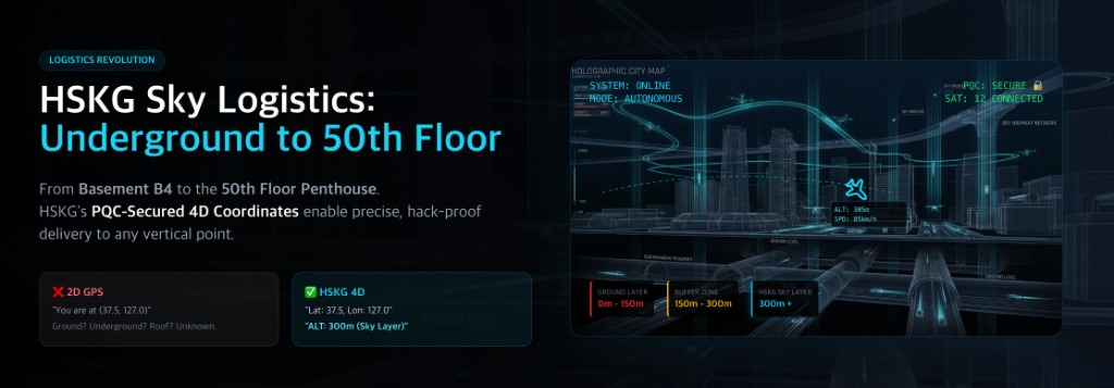 HSKG Sky Logistics: Underground to 50th Floor